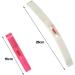 Hair Cutting Clip Tools Professional DIY Home Bangs Trimmer Styling Aid Clip Comb Hairstyle Typing Trim Ruler Kits for Layers Bangs Bobs Trims Split Ends (White/Pink) - Buy Online on GoSupps.com