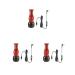 3 Set Electric Scraping Massage Tool Gifts Bianstone for Shoulders Body 3 Sets (Red)