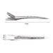 24 Pcs Metal Alligator Hair Clips for Women & Girls - 9cm Hairdresser Accessories for DIY Hairstyles - Buy Online on GoSupps.com