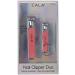 Cala Soft touch coral nail clipper duo - Buy Online on GoSupps.com
