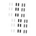 Gleavi 18 pairs practical pads spare parts glasses accessories nose protection for glasses nasal pads made of silicone for glasses silicone pads glasses pads Gently nasal clamps like shown