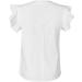 Women's Linen Shirt Oversized Blouse Summer Short Sleeve Button Casual Tee V-Neck Loose Fit Business Office Cotton T-Shirts 51-qppoj-white-4 L - Buy Online on GoSupps.com