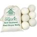 Natural Wool Dryer Balls - Set of 6 | Fabric Softener & Wrinkle Reducer | Eco-Friendly Alternative to Plastic Balls & Liquid Softeners - Buy Online on GoSupps.com
