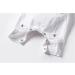 Baby Boy Baptism Romper Suit with Bow Tie - White, 18-24 Months - Buy Online on GoSupps.com