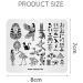KADS Nail Stamping Plate Egypt Travel Templates for Manicure - TR002 - Buy Online on GoSupps.com