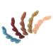 Ifundom banana clamps 5 pieces banana clips for thick hair well-holding banana clips ponytail holder banana hair clips for girls and women 5 colors