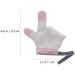 Toddler Baby Anti-Sucking Mesh Finger Gloves - 1 Pair | Stop Thumb Sucking & Eating | Breathable Infant Mittens - 12.5x7CM - Buy Online on GoSupps.com