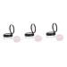 FOMIYES 3 Pcs Makeup Containers Travel Cosmetic Containers Powder Case for Travel Powder Puff Loose Powder
