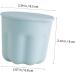 minkissy 4 Sets Pp Washing Bowl Silicone Brush Cleaning Pad Cleaning Tool Brush Rinsing Bowl Beauty Tools Makeup Cleaner Mat Makeup Brush Washing Self Made Cleaning Silica Gel - Buy Online on GoSupps.com