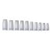 CLSSLVVBN 1 Set False Nail Elegant Full Coverage Shape Manicure Stickers Strong Adhesion Unique Design Half Paste Natural Paster Natural French Style