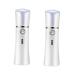 Hemoton 2 pcs white steamer for face face steamer sprayer face cleaner facial spa steamer