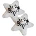 XIAHIOPT 1pc/1pair Plush Star Shape Hairpins with Resin Decor Girls Harajuku Hair Clip Ponytail Hair Clip - Buy Online on GoSupps.com