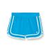 Champion Girls Shorts, Kids' Shorts for Girls, Gym Shorts, 2" Big Girls 10-12 New Palatinate Blue Reflective C Logo