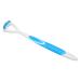 Ergonomic Tongue Cleaning Brush - Easy to Use Tongue Scraper for Adults & Kids | Blue Oral Care Tool - Buy Online on GoSupps.com