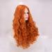 Brave Princess Merida Wig - Long Curly Synthetic Hair Cosplay Costume & Halloween Role Play for Women - Buy Online on GoSupps.com