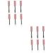 FOMIYES 12 Pcs Eyeliner Stick Cosmetic Liquid Wands Applicator Clear Empty Eyeliner Tubes Lash The Pet