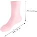 Mikinona 1 Pair Moisturizing Socks Beach Socks Long Foot Dry Feet Moisturizing Socks Skin-Friendly Care Socks Foot Protective Socks Cracked Heels Moisturizing Socks 20x10cm - Buy Online on GoSupps.com