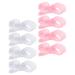 Healvian Manicure Tools Manicure Tools Hammer Toe Straightener Corrector Toe Separators for Overlapping Toes Women Bunion Corrector Toe Spacers Big Toe Spreader 4 Pairs Thumb Splint Thumb Splint