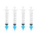 Beavorty Ear Cleaner 4Pcs Ear Wax Syringe: Plastic Ear Washing Squeeze Syringe 10ml Nose Mucus Sucker Cleaners Ear Cleaning Irrigators Ear Flushing Tools Ear Cleaning Tool