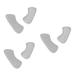 FOMIYES 9 Pairs Silicone Insoles Back Insoles Shoe Insoles Shoe Inserts Heel Inserts Insoles Follow up Ripple