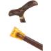 Wooden Walking Stick Solid Cane Wood Solid Wooden DisabledElderly Lightweight Non Solid Walking Stick Hiking Sticks/Walking Poles for Aid Chicken Wing Wood - Buy Online on GoSupps.com