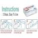 3-Pack Colgate Portable Folding Soft Toothbrushes & 50-Pack Dental Floss Sticks - Travel Essential Set - Buy Online on GoSupps.com