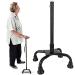 SilteD Walking Stick Elderly Crutches Accessories Anti-Slip Feet Covered Four-Legged for Crutch Walking Staff Cane Support Brace Stick Quad Mobility