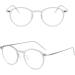 Eyephd Reading Glasses for Men & Women | ReinTitan HD Anti-Blue Lens | Retro Circuit Frame | +1.0 to +3.0 Enlargement | Gray - Perfect for Computer Use - Buy Online on GoSupps.com