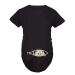 Maternity Top Short Sleeve Funny Pregnancy Tee Cute Baby Pregnant Women T Shirts-Black XL