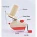 Buwico Manual Yarn Ball Winder for Wool and Fiber - Yarn Spinner Roller for Easy Weaving and Storage - Buy Online on GoSupps.com