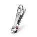 OPKDE Nail Clipper for Thick Nail Wide Jaw Opening Stainless Steel Toenail Cutter Extra Large Fingernail Toenail Trimmer Manicure Tool(Silver small)
