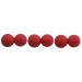 Beavorty 3st peanut-yoga role peanut ball silicone gag Erdnuss-Lacrosse Foot massage Self-massage yoga ball massage ball peanut balls Massage balls Relaxation ball fitness red