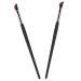 VINTORKY 2pcs Eyebrow Brush Makeup Supplies Thin Eyeliner Brush Eye Brush Applicator Makeup Brush Wand Wood
