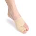 Bunion Splint - Bunion Corrector, Big Toe Separator Pain Relief, Hallux Valgus Correction, Big Toe Straightener Pain Relief for Women & Men, Day Night Support (Beige)