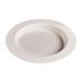SP Ableware Ergo Plate with High Wall, Wide Rims and Sloped Base - White, 9-3/4 Inch Diameter (745330001)