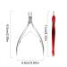 Premium 2-Part Nail Skin Pliers & Dead Skin Fork Set - Stainless Steel Nail Cutter for Perfect Toenail & Nail Care - Buy Online on GoSupps.com