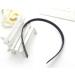 6 Pieces black headband women with teeth skinny plastic headbands thin hairbands with teeth comb for women men girls - Buy Online on GoSupps.com