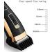 Professional Cordless Hair Trimmer | Rechargeable Clipper with Digital Display | Top Barbers Hair Cutting Tools - Buy Online on GoSupps.com