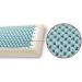 Evergreenweb Memory Foam Couple Pillow with Air Massage - 70x40 cm Neck Support Breathable Silver & Natural Cotton Mite-Active | Perfect for Couples - Buy Online on GoSupps.com