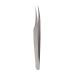 Silver stainless steel make-up tools Precise tweezers False eyelashes tweezers pin boom for false eyelashes tweezers (slightly curved tweezers)