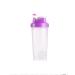 600/400ml Creative Shaker Bottle Sports Sports Poudre de prot ine Poudre de prot ines de lactos rum de m lange avec bouteille d'eau d'agitation Bouteille d'eau BPA 600ml Purple