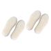 FOMIYES 2 Pairs Wool Insole Warm Fleece Insoles Supple Shoe Cushions Winter Boot Soles Fleece Shoe Pad Warm Feet Insoles Fleece Shoe Insole Breathable Shoe Cushions Soles for Shoes Women