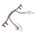 CASOTA Replacement Eyeglass Nose Pad Holder Nose Bridge 1 Piece Metal Eyeglass Nose Bridge Replacement for Rimless Glasses Purple