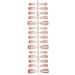 AJTUTUS French Tip Press on s Long False s Fake s Full Cover Stick on s for Women and Girls - Buy Online on GoSupps.com