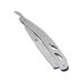 Beavorty 1 STK razor for men vintage razor for men stainless steel inoxlm razor holder made of stainless steel vintage razor holder everything made of steel hair clip