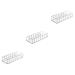 FOMIYES 3pcs Box Makeup Storage Box Makeup Organzier Clear Stand Cosmetics Rack Multipurpose Eye Shadow Box