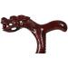 Head Dragon Walking Stick Mahogany Red Cane Crutches Leading Black Cane Supplies The Elderly Elderly Ideal for Men or Women with Active Outdoor Lifesty It's so Kind of You Safehappy - Buy Online on GoSupps.com
