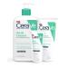 CeraVe Foaming Facial Cleanser 3 fl oz - Hydrating & Gentle Cleanser for All Skin Types - Buy Online on GoSupps.com