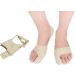 2pcs Shoe Mat Sleeves for Valgus Big Toe Splint - Day & Night Care for Hallux Men Women, Beige - Breathable Bunion Protector & Toe Separators - Buy Online on GoSupps.com