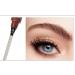  PiurUf Eyeliner Waterproof Four-Eye Eyeliner Pen with Claw Tip Natural Eyebrow Tint Fork Tip Pencil Eyebrow Tattoo Durable Easy to Use Cosmetics Eyeliner Black (Red Brown) - Buy Online on GoSupps.com